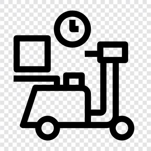 Delivery on time schedule, Delivery on time promise, Delivery on time guarantee, Delivery on time icon svg