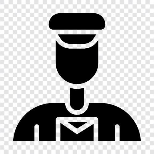 delivery, mail, mailman, mailman pro icon svg