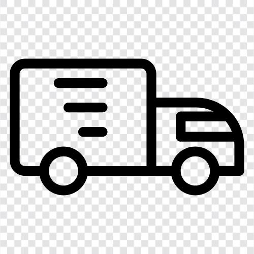 delivery service, courier, postal service, parcel icon svg