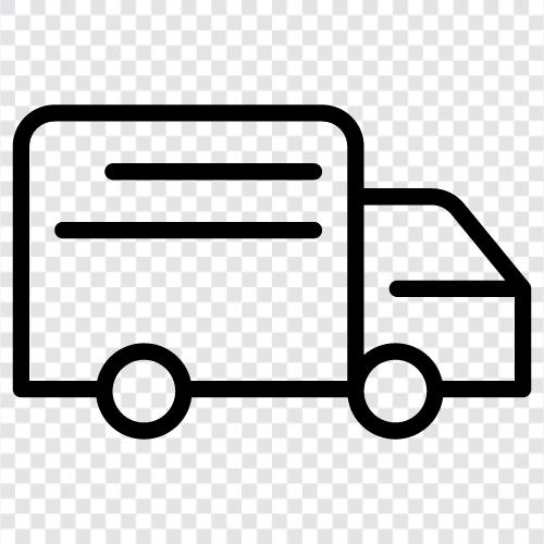 deliveryman, driver, courier, mail icon svg