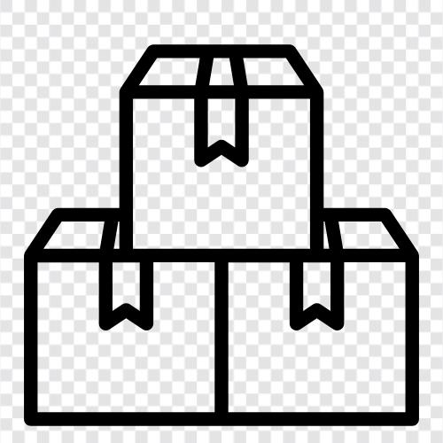Kurier, Kuriere, Post, Paket symbol