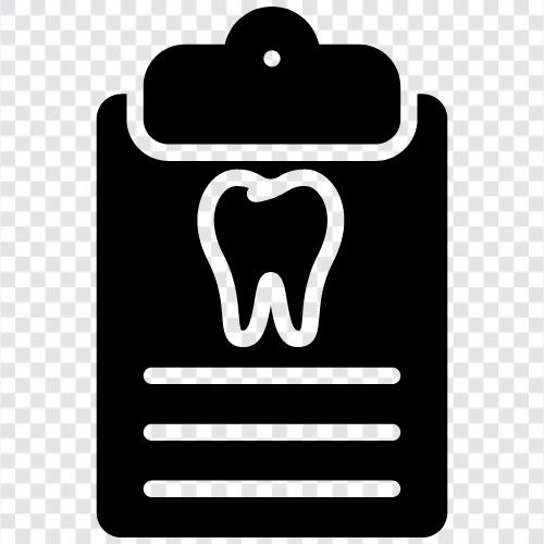 dental report template, dental report software, dental report services, Dental Report icon svg