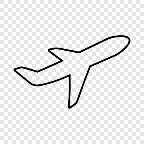 Abreise, Abfahrtsdatum, Fluggesellschaft, Flughafen symbol