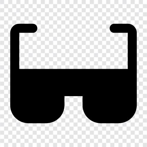 designer glasses, sunglasses, sun glasses, D Glasses icon svg