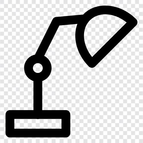 Desk Lamp With Magnifier, Desk Lamp With Remote, Desk Lamp With Reading, Desk Lamp icon svg