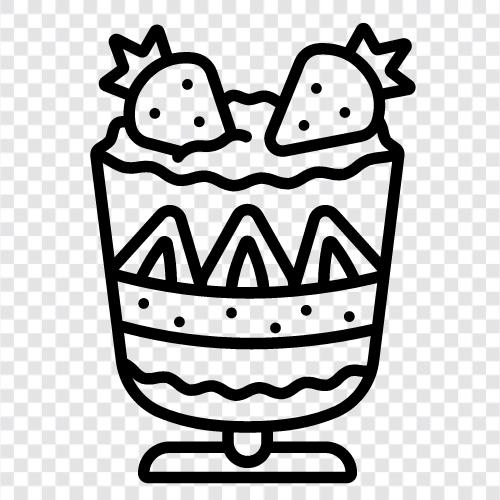 dessert, sweet, dessert recipes, easy dessert recipes icon svg