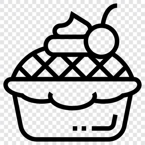 dessert, pie recipe, pie crust, filling icon svg