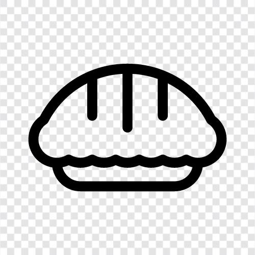 dessert, sweet, pastry, pie crust icon svg