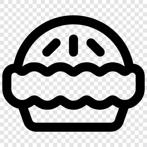 dessert, sweet, tart, apple icon svg