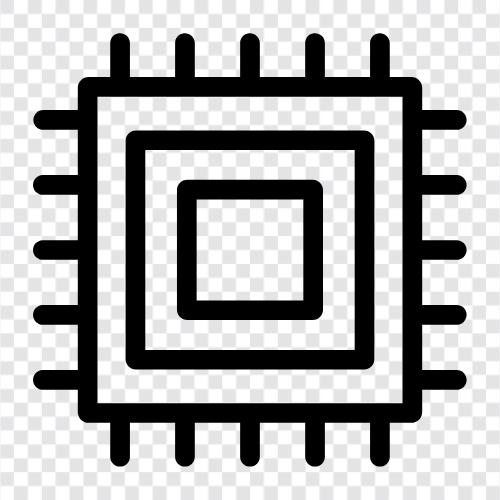 Entwicklung, Gerät, Mikrocontroller, Software symbol