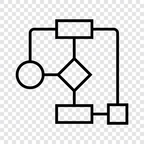 diagram, layout, organization, design icon svg