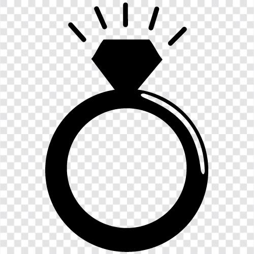 diamond, rings, jewelry, wedding ring icon svg