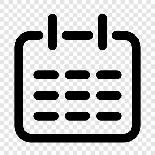 diary, appointment, schedule, daily icon svg