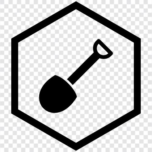 dig, clear, earth, dig hole icon svg