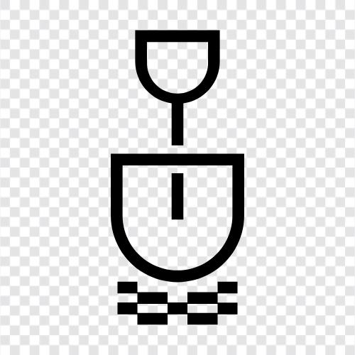 graben, excavate, kratzen, klar symbol