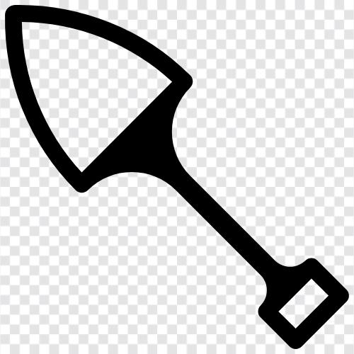 digging, placement, tool, gardening icon svg