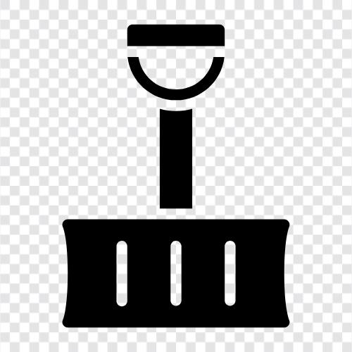 digging, trowel, hand tool, gardening icon svg