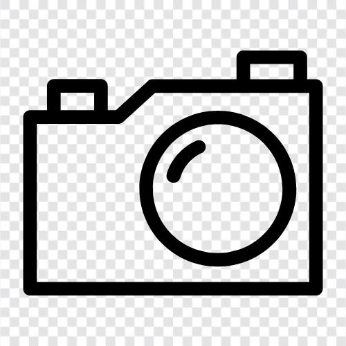 цифровая камера, цифровая камера SLR, камера DSLR, фотосъемка Значок svg