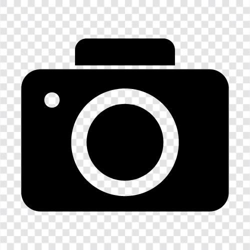 Digitalkamera, Digitalfotografie, Fotografie, Fotoausrüstung symbol