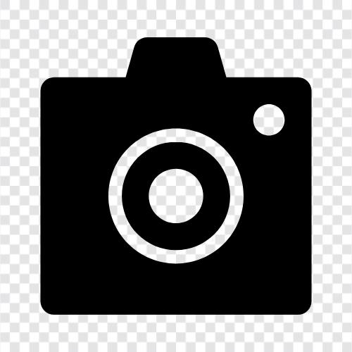 Digitalkamera, digitale Fotografie, digitale Bildgebung, digitale Bildgebungssoftware symbol