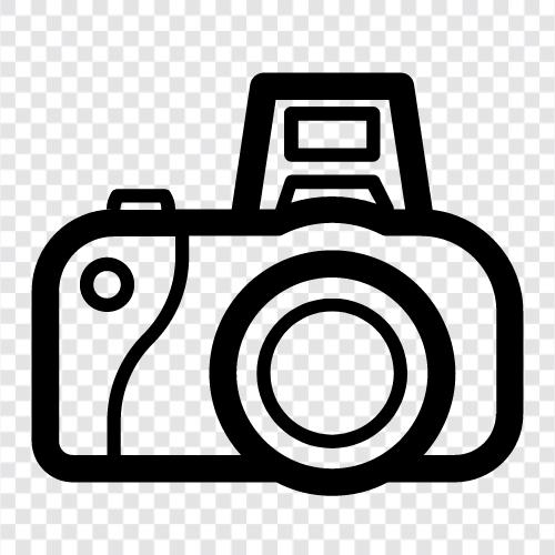 Digitalkamera, Digitalfotografie, Fotografie, Digitalkameras symbol