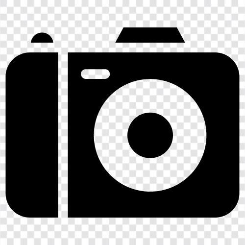 Digitalkameras, Digitalfotografie, Fotografie, Fotoausrüstung symbol