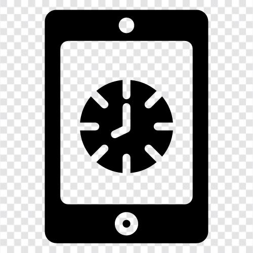 цифровые часы, цифровые часы на дисплее, цифровые часывиджеты, цифровые часыприложение Значок svg