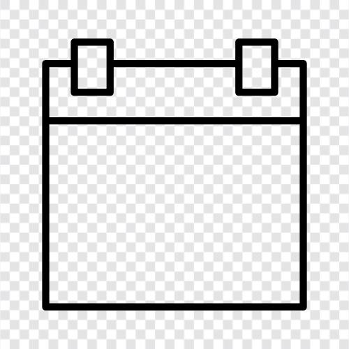 digital, Termin, Zeitplan, Erinnerung symbol