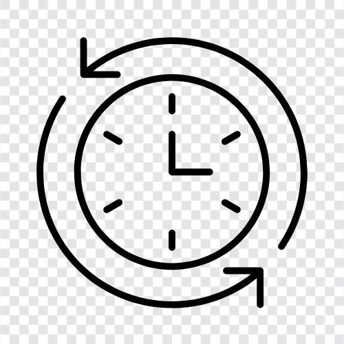 digital, alarm, battery, time icon svg