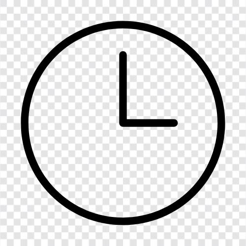 digital, time, date, alarm icon svg