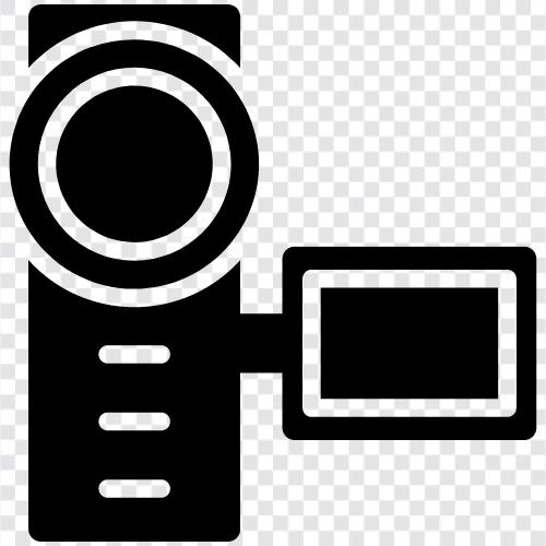 digital, video, camera, filming icon svg