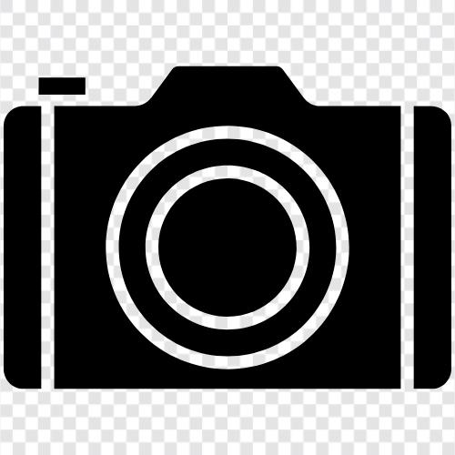 dijital, fotoğraf, fotoğraf ekipmanları, kamera aksesuarları ikon svg