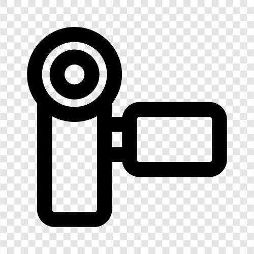 digital, video, camera, recorder icon svg