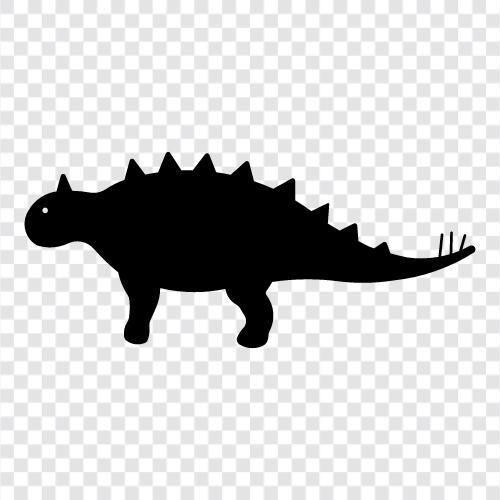 dinozor, tarihöncesi, sauropod, Kentrosaurus ikon svg