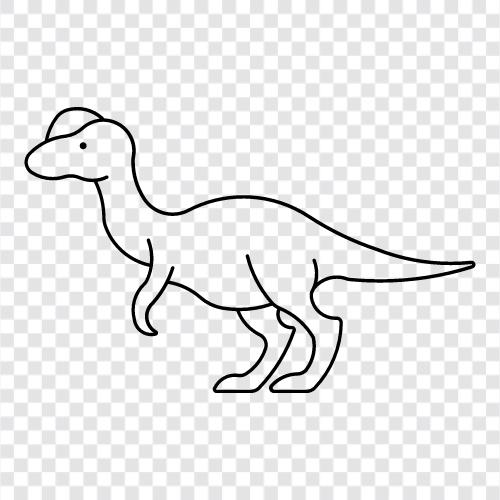 dinozor, yok olmuş, tarih öncesi, sauropod ikon svg