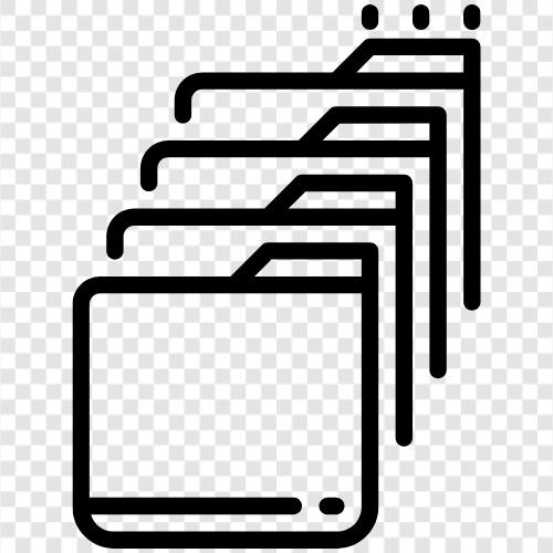 Verzeichnis, Datei, Dateien, Verzeichnisliste symbol