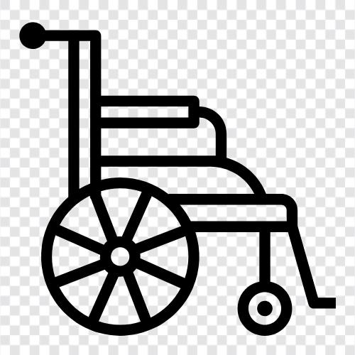 инвалидность, мобильность, доступ, независимость Значок svg