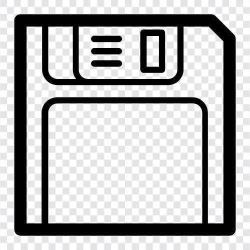 Diskette, Disk, Backup, Speicher symbol