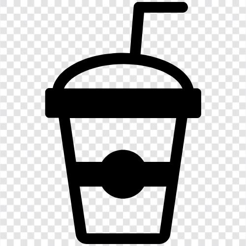 Einwegbecher, Einwegbecher für Kaffee, Einwegbecher für Tee symbol