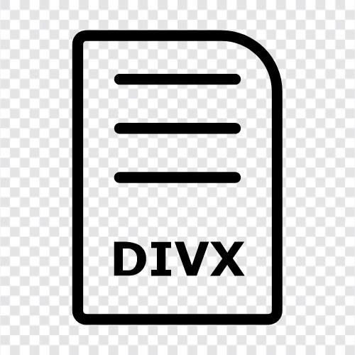 Divx HD, Divx Ultra, Divx Ultra HD, Divx ikon svg