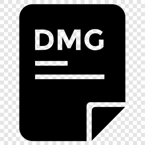 dmg файл, dmg формат файла, dmg расширение файла, dmg тип файла Значок svg