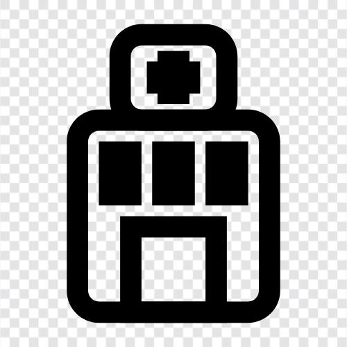 doctor, nurses, beds, surgery icon svg