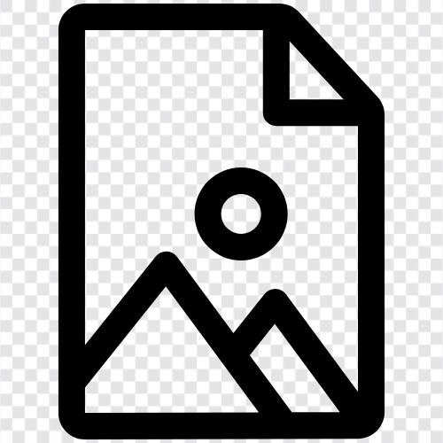 Document Images, Image of a Document, Document Scan, Scan of a Document icon svg