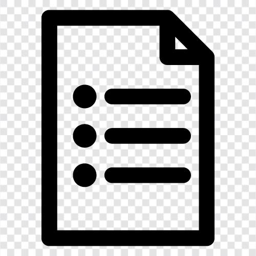 Dokumente, Papier, Ordner, Speicher 1 Datei: Ein Dokument symbol