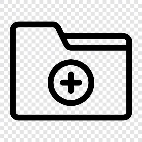 Dokumente, Bilder, Dateien, Desktop symbol