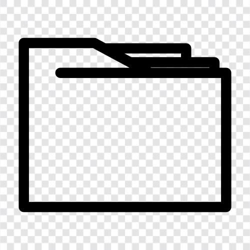 Documents, Pictures, Files, Folder Значок svg