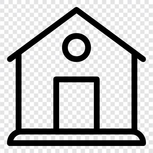 dog house, cat house, bird house, rabbit house icon svg