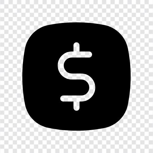 dollar, currency, U.S. dollar, world economy icon svg