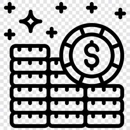 dolar, madeni paralar, ABD, Amerika ikon svg