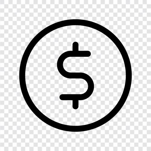 dollars, currency, paper money, banknotes icon svg